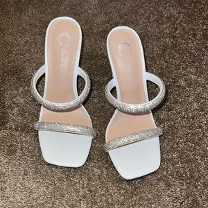 Women’s rhinestone stilettos